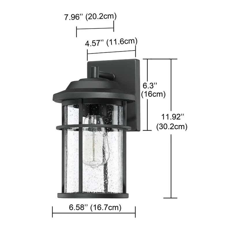 Luxury modern LED outdoor  light garden Waterproof outdoor wall light