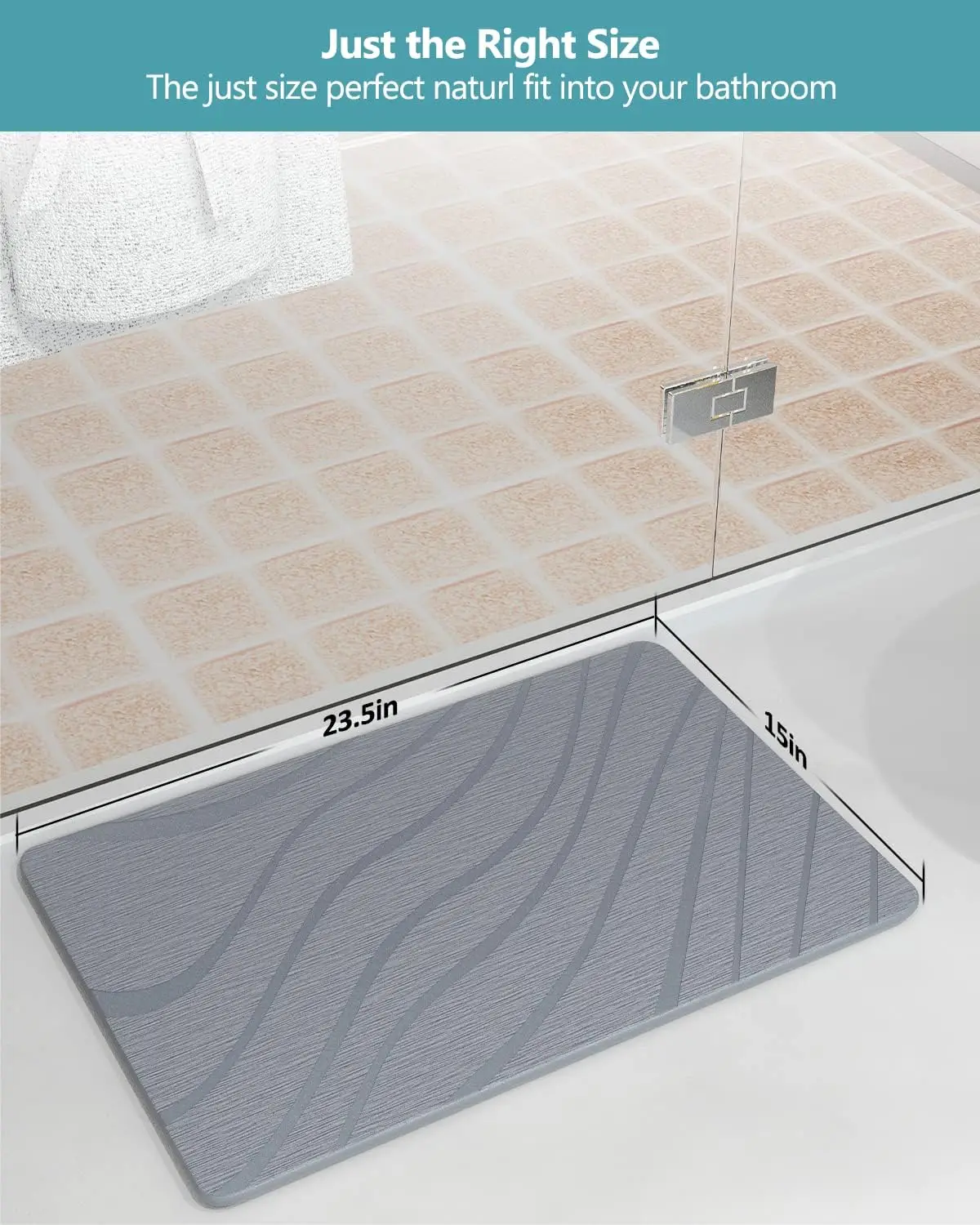 Cf Bdmb22 Customize Fast Water Drying Super Absorbent Nonslip