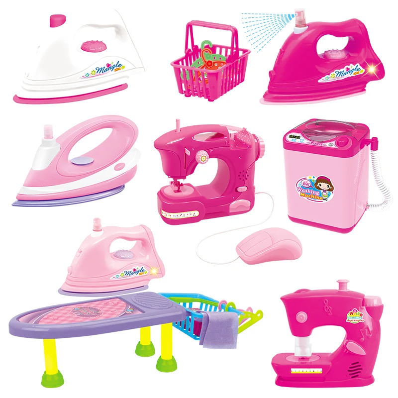 Лидер продаж на Amazon, портативная миниатюрная игровая стиральная машина для холодильника, Детская бытовая техника, игрушки