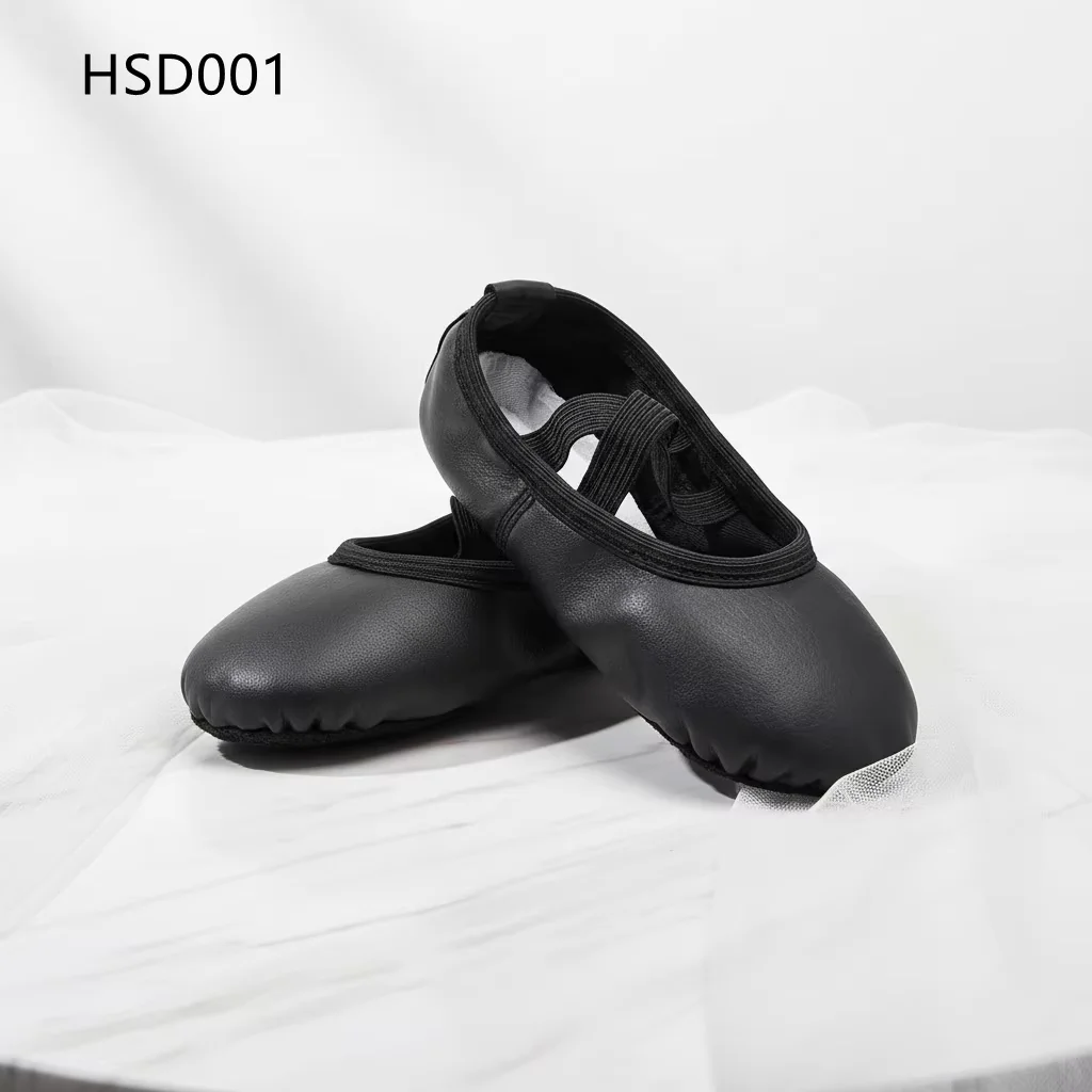 HY,Hot Selling Stage Performance Skin-friendly Lining Unisex Dance Shoes USA Popular Unique Anti-slip Sole Ballet Shoes HSD001