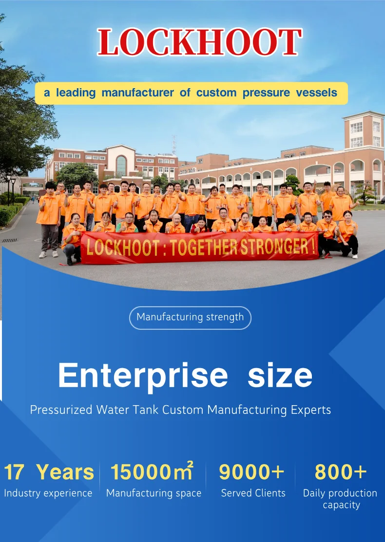 400L Buffer Water Tank for Hot Solar Water RV Household Air Source Heat Pump R290 Battery for Hotels Outdoor Applications