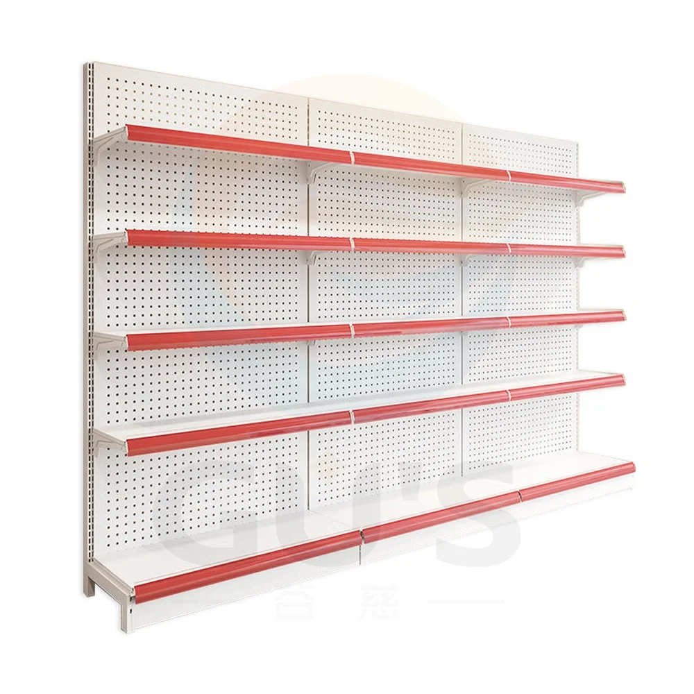 Supermarket Shelves Store Rack Metallic Convenience Store Rack Retail Shelving Metal Shop Display Racks