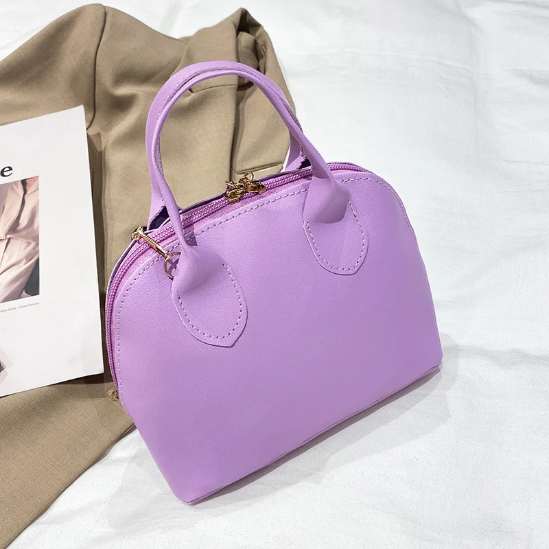 New Lady Leisure Handbag PU Foreign Trade Makeup Bag Women Simple Fashion Crossbody Bag Wholesale