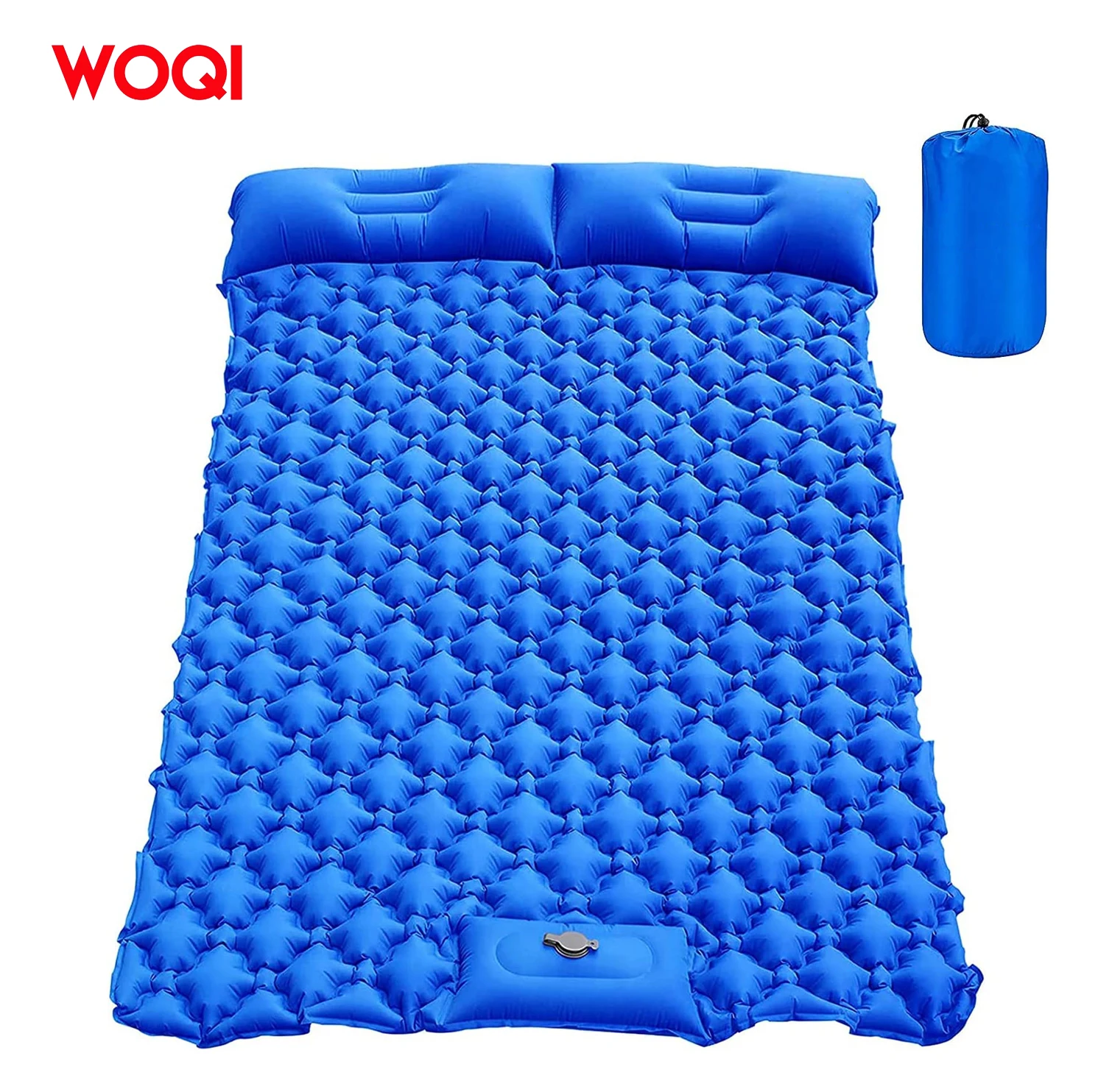 Woqi Inflatable Sleeping Mat Camping Sleeping Pad Double Sleeping Pad