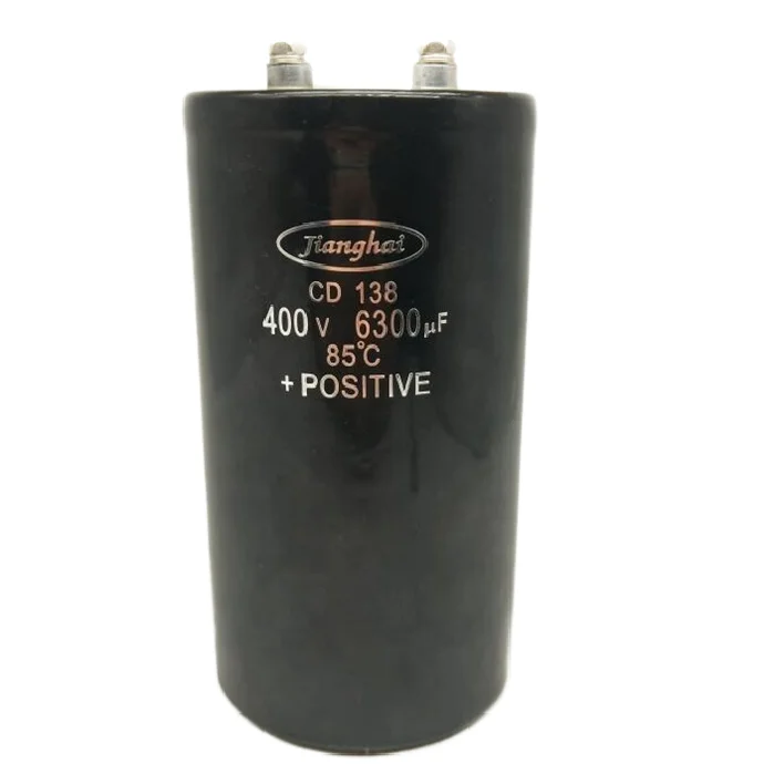 CD 138 Screw Terminal Capacitor - 400V 6300UF High Quality
