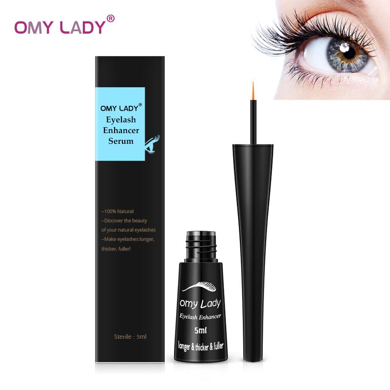 Бесплатный образец, сыворотка для роста ресниц OMY 5 мл, Органическая 100% чистая и Органическая с витамином C, жидкость для роста ресниц