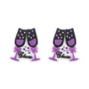 Red Wine Glass Purple SA265