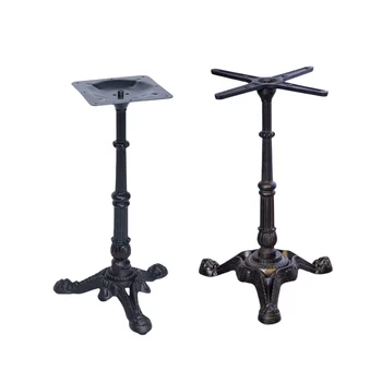 Factory Supply Customized Cast Iron Metal  Industrial Table Bases Leg For Luxury Furniture