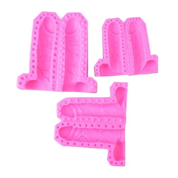 Soap Resin Art Mold Penis Cake Mold Sexy Funny Baking Mould Silicone Candle Molds for Candle Making