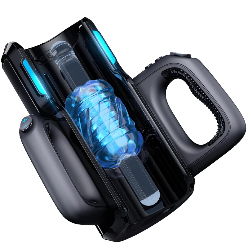 Power King 12times/s Thrusting Hand Free Sex Toy Automatic Male Masturbator Men  Adult Sex Machine with Phone Holder
