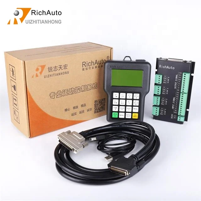 Cheap A1x Rich Auto DSP Controller A11 3axis  CNC Control System 4axis A18 Handle Set A12 Plasma Cutting Machine USB Remote