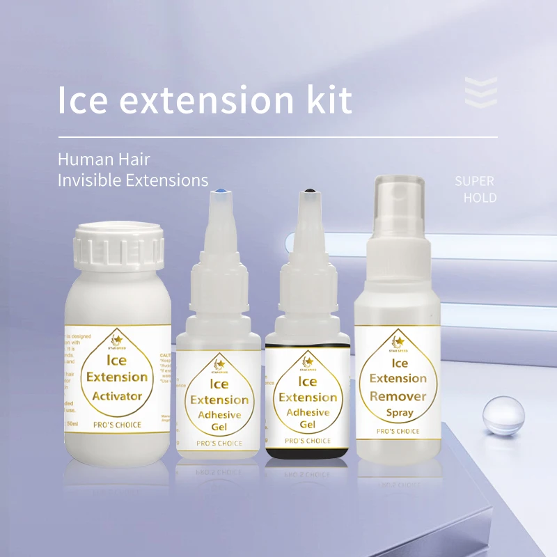 Star Speed Spanish Extension Ice Hair Extension Glue Activator Remover for Sale