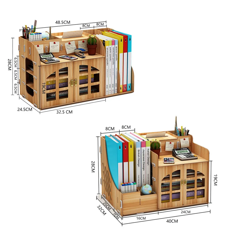 Офисная настольная коробка для приема канцелярские принадлежности для студенческого общежития артефакты папка для размещения полка ручка трубка бумага для рисования
