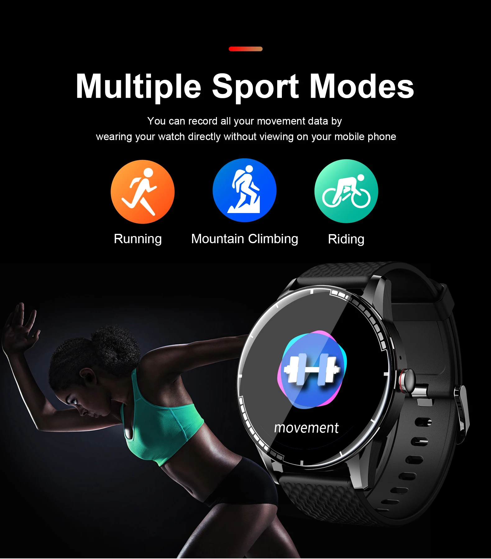 2021 H6 Smart Watch Connect to TWS and Speaker Heart Rate Monitor watch Local music heart rate hands-free call watch - ANKUX.COM