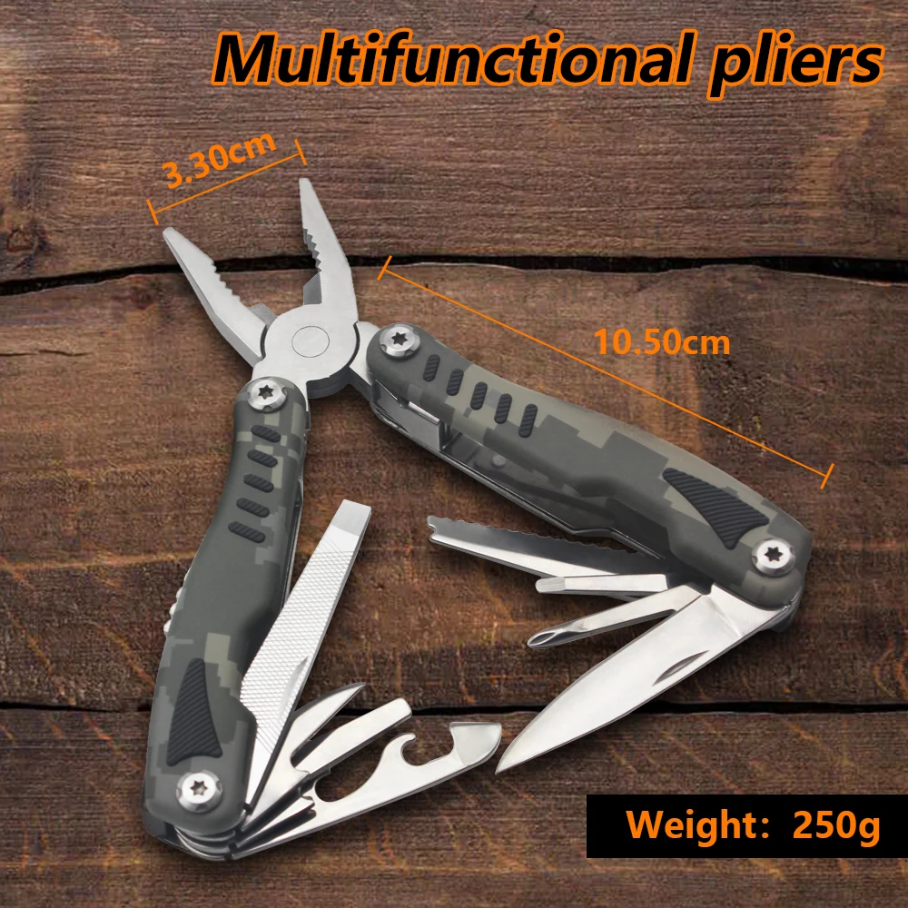 professional stainless steel multitool pliers pocket knife multi tool