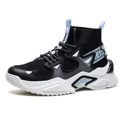 Дышащие мужские кроссовки с высокой горловиной, резиновые кроссовки, производитель обуви унисекс для мужчин, мужские кроссовки на заказ