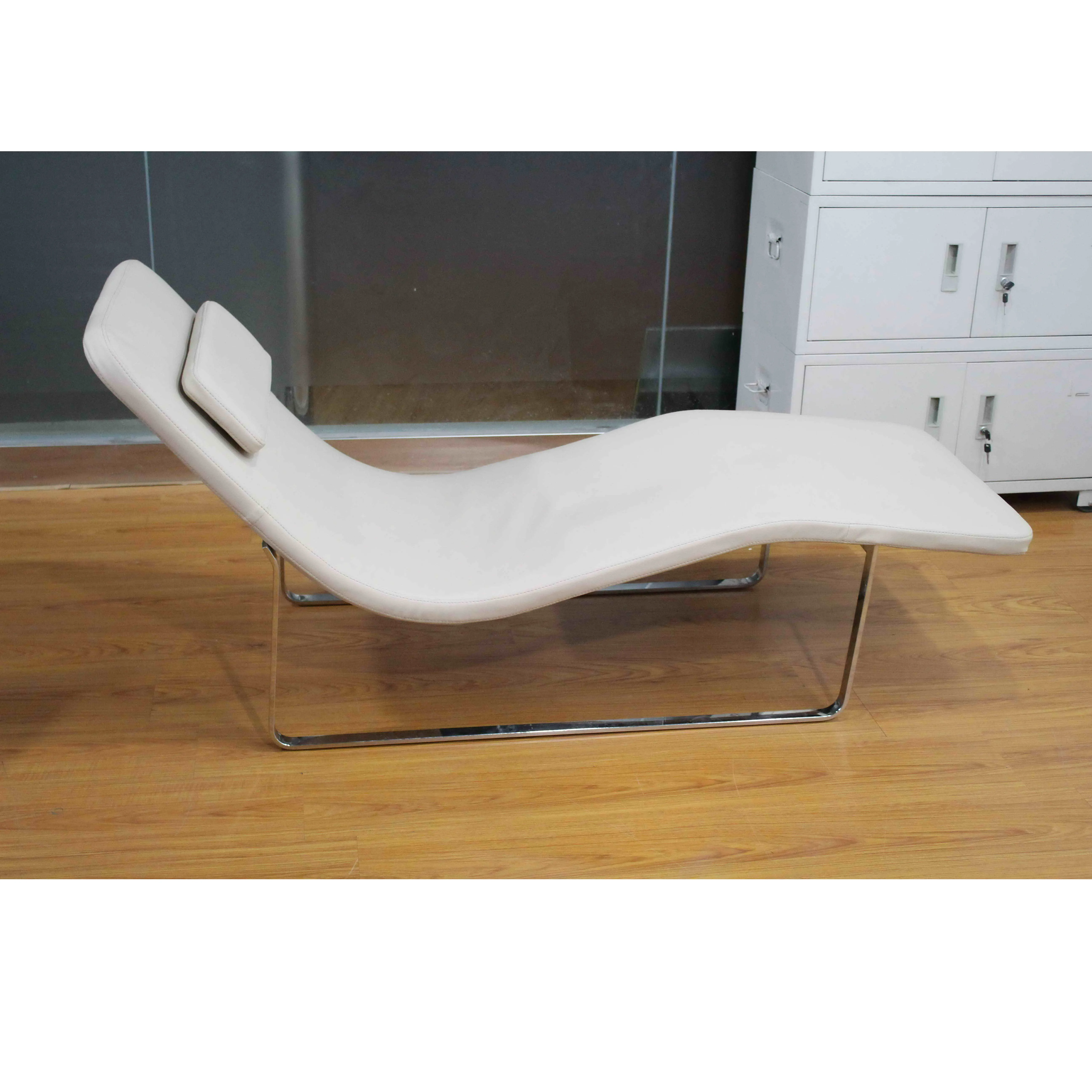 Modern Chaise Lounge Indoor Living Room Wholesale Furniture European Style Stainless Steel Fabric Chaise Lounge Chair Buy Chaise Lounge