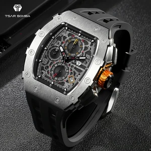 TSAR BOMBA Classic Richard Stylish Brand Japan Movement Orignal Wrist Mens Quartz Watch