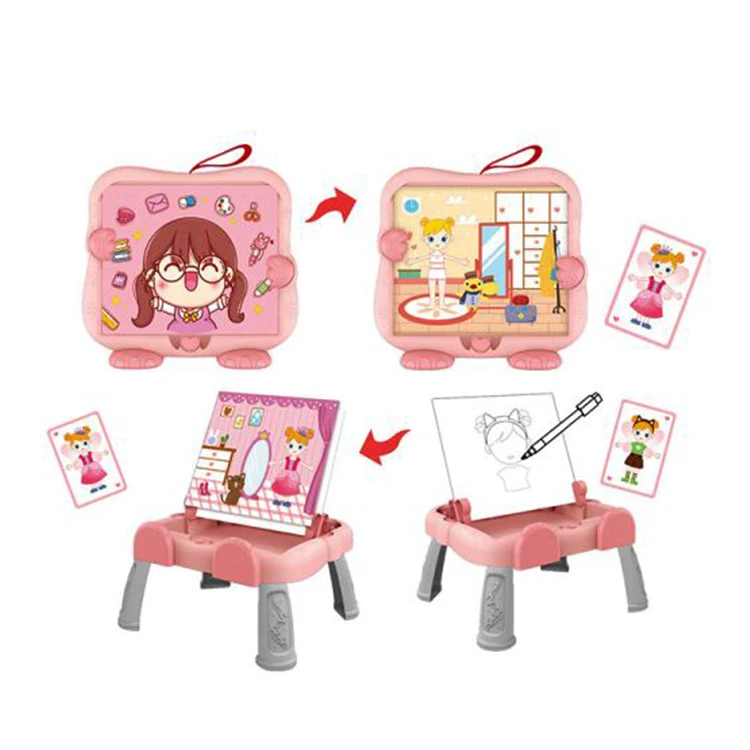 Hot Selling 2 in 1 Transport Puzzle Board Early Education Machine Drawing Board Toy