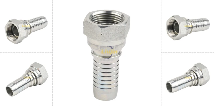 Factory direct supplier premade hydraulic hoses fittings good quality bsp hydraulic fittings