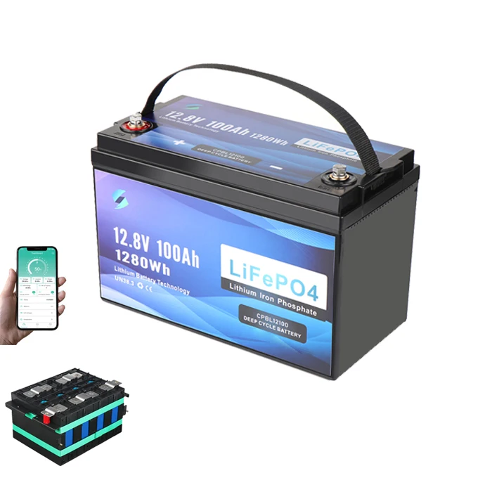 Factory Price 32700 LiFePO4 Cell Deep Cycle Lithium Ion Battery 100Ah 120Ah 200Ah 300Ah LiFePO4 Caravan 12v 100ah Battery