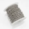 Horizontal Pattern Clip 8-shaped: Steel silver
