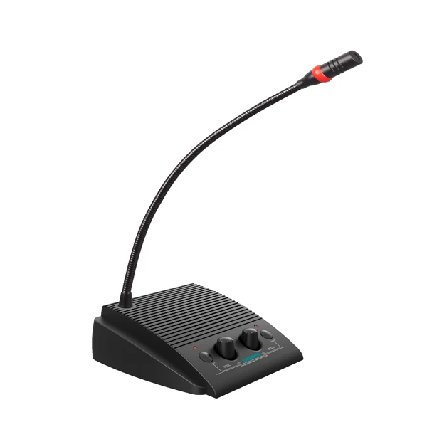 Duplex Bank Counter Interphone Window Intercom System Anti Interference Dual Way Bank Window Counter Intercom for Embassy