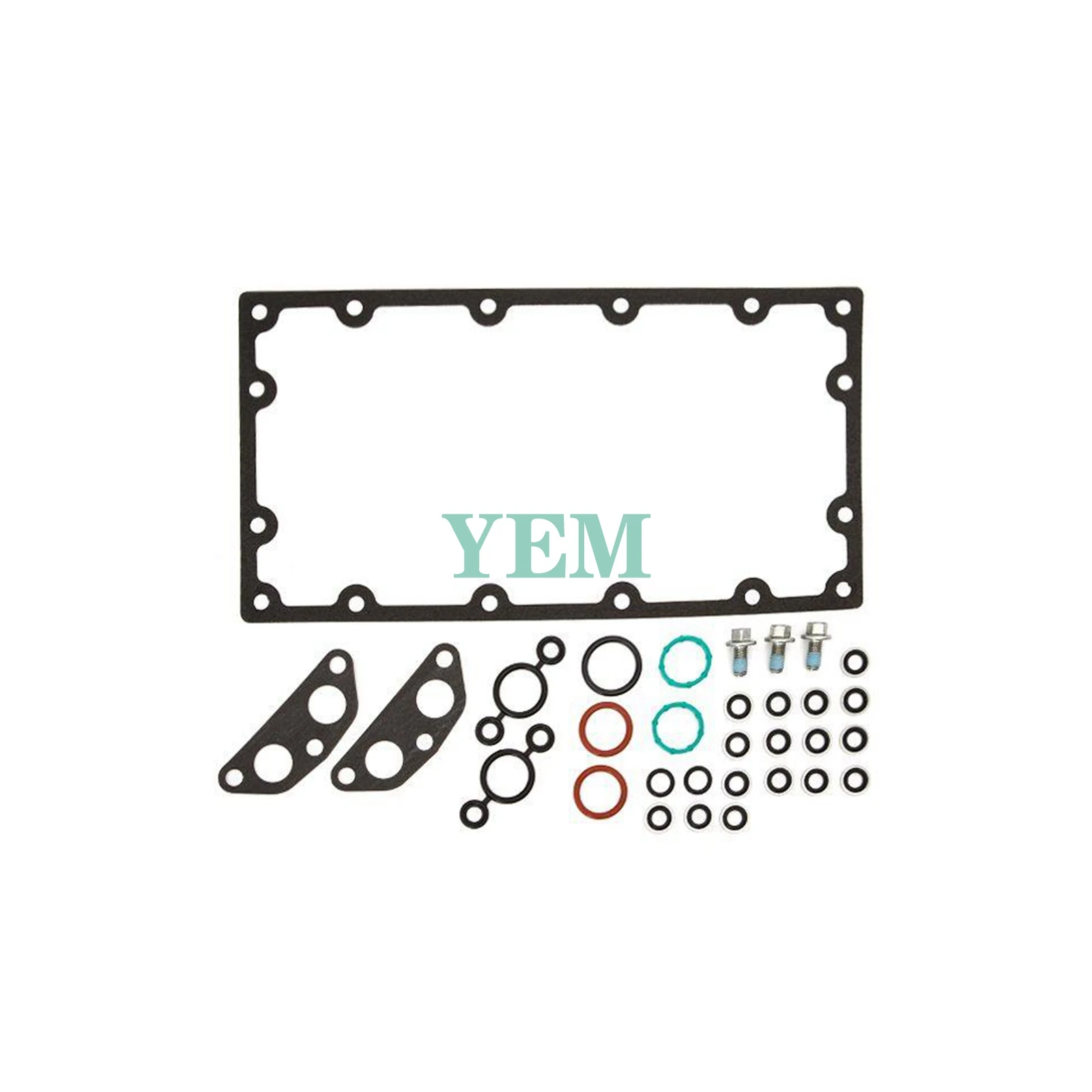 U5MK0633 Oil Cooler Gasket Kit for Perkins U5MK0633 Standard Size Engine Parts