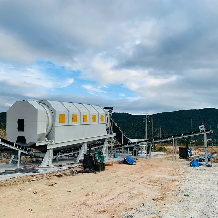 Municipal Solid Waste Automatic Urban Garbage Sorting Plant Line Msw Waste Separation Machine