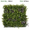 Purple Clover Grass Wall Panel