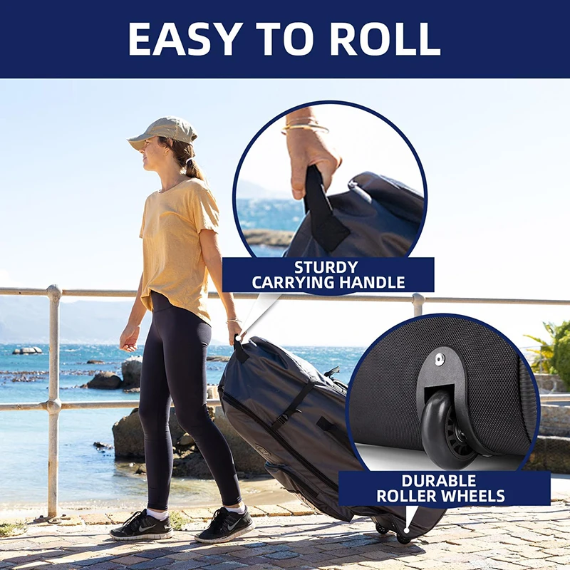 High Quality Paddleboard Backpack Multifunctional Wheeled Stand Up