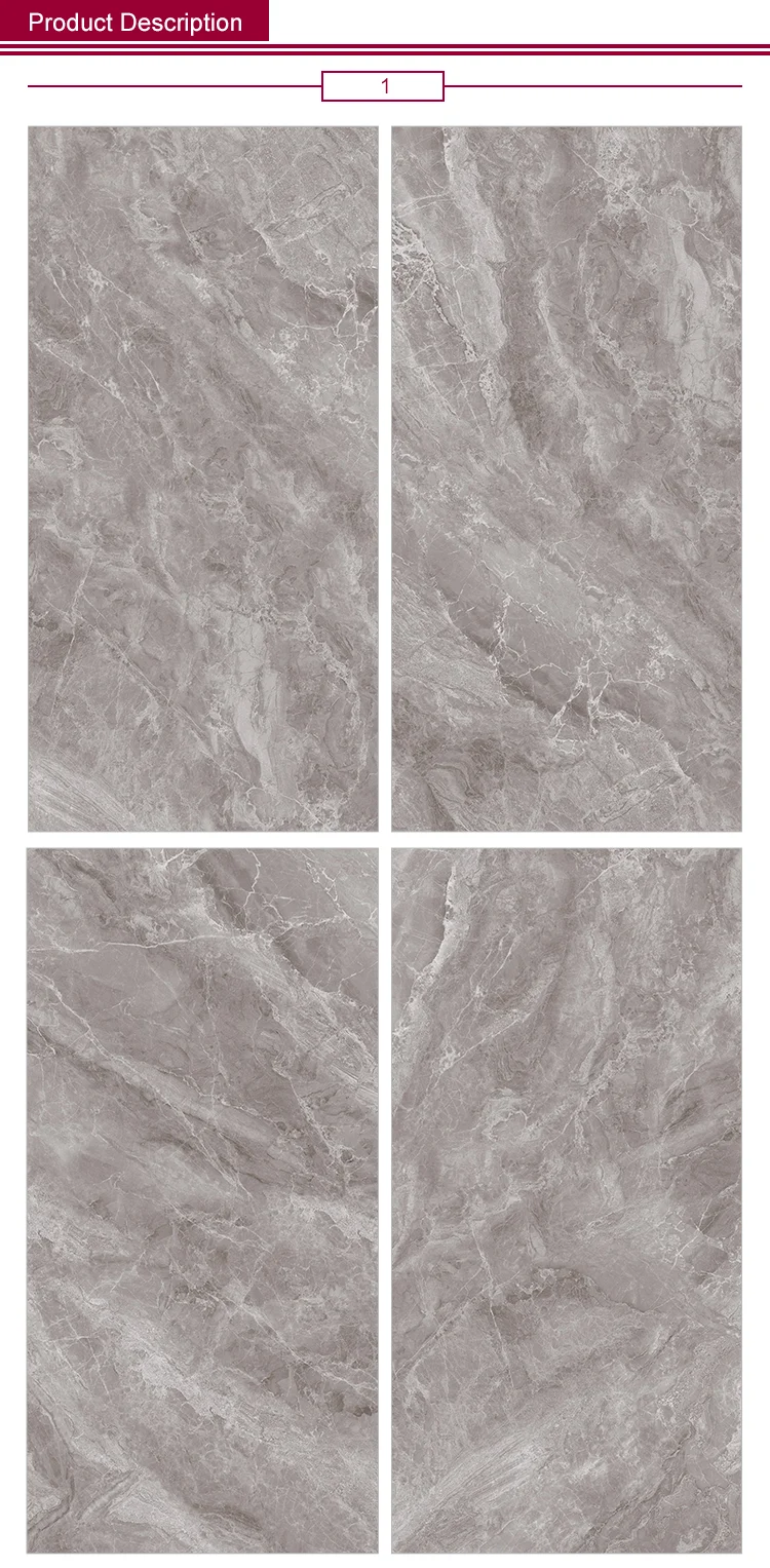 Lobby Hotel High Quality Glazed Metallic Tiles Floor and Wall Porcelain Tiles Antibacterial Tiles