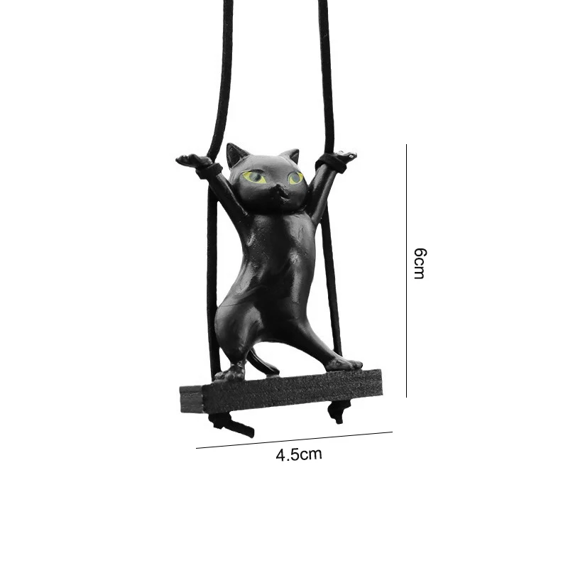 Décoration de tableau de bord de voiture – Mini figurine animale autocollante pour tableau de bord | Generic mâle et femelle Décoration d'intérieur de