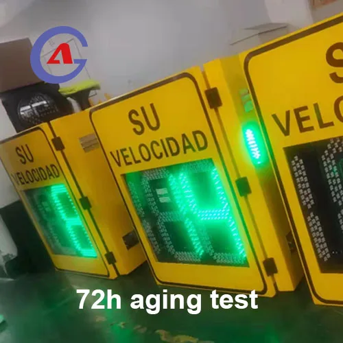 Знак ограничения скорости радара