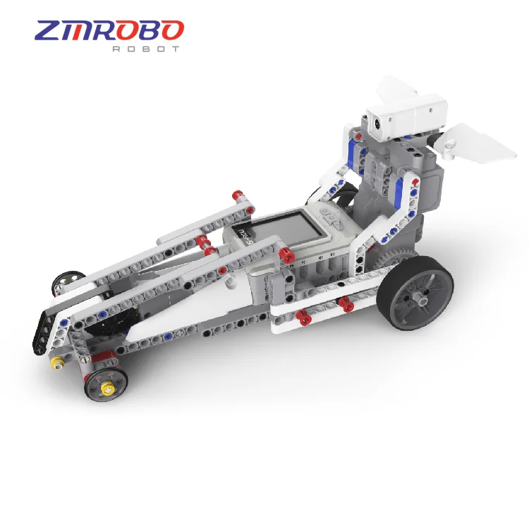 ZMROBO Robot Equipment 49 In1 STEM Electric Educational Brick Toy Building Block Teaching Set Boys and Girls Intelligent DIY Toy