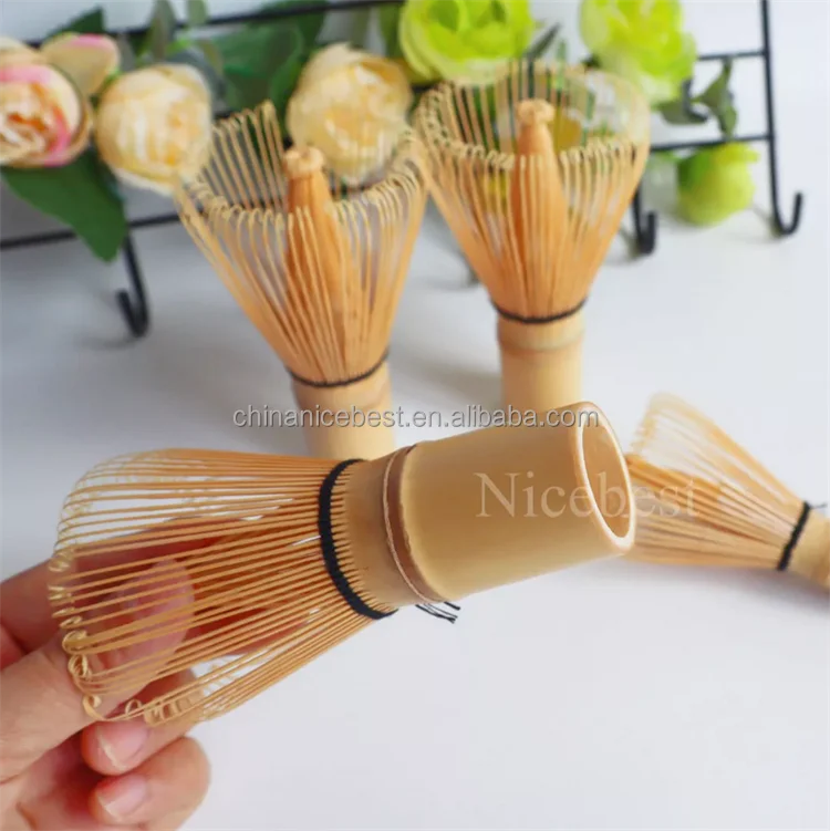 Bamboo Matcha Tea Set Whisk Holder Bowl Cup Green Tea Powder Japanese