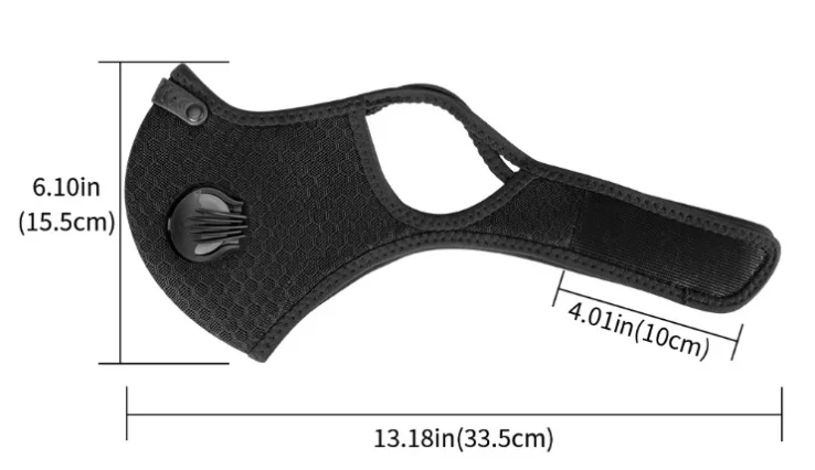 Лидер продаж, регулируемый дышащий сетчатый пылезащитный спортивный чехол для лица с защитой от пыли, для ушей, велоспорта, тренировок, велоспорта, щит для лица