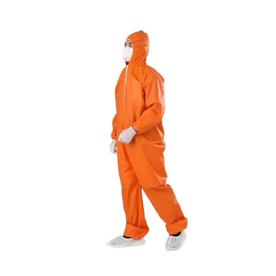 Protective Work Uniform for Farm Worker Disposable PP Colors Farming Coverall Work Wear Agriculture Body Protection