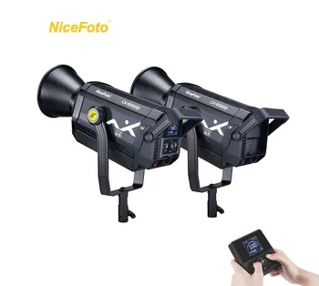 NiceFoto 600W Professional Video Fill LED Continuous Light Photographic Studio Lighting Equipment for Filming detail image