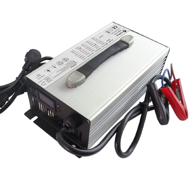 48V鉛蓄電池充電器 25A OTP保護機能付き モデルF1200 電動