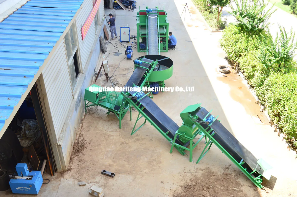 DF7-10 Automatic Clay Soil Interlocking Brick Making Machine