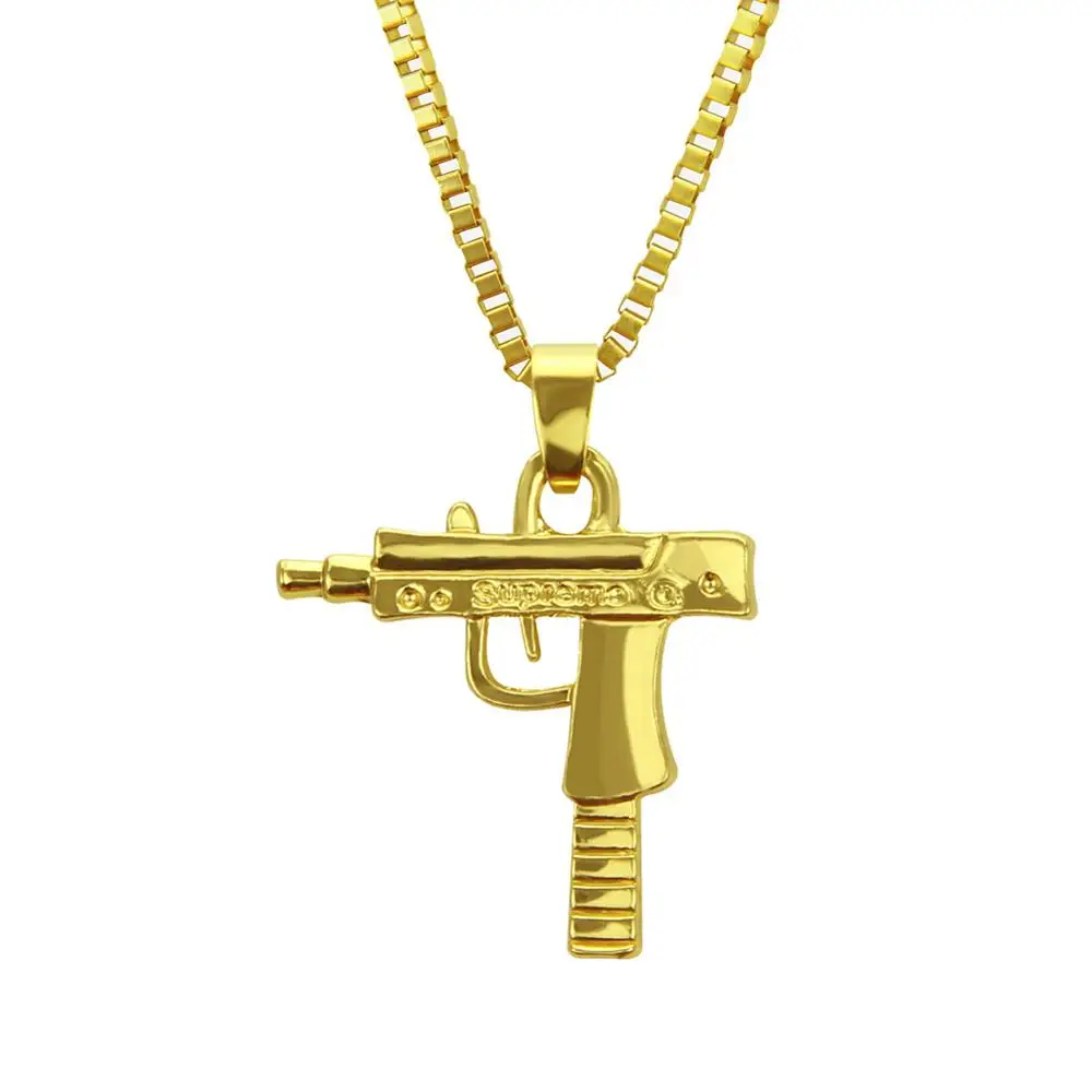 Gold Uzi Gun Machine Gun Men And Women Jewelry Titanium Steel Pubg Uzi Submachine Gun Necklace Buy Stainless Steel Chain Necklace Titanium Steel Necklace Submachine Gun Necklace Product On Alibaba Com