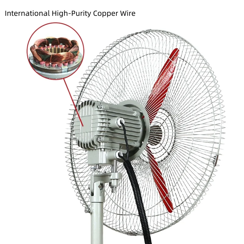 Proof Oscillating Ventilation Fan, ATEX, 110V, 220V, 380V - detail 22