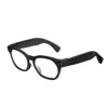 Black frame with Transparent glasses