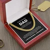 Card + Gold Necklace (LED Light Box)