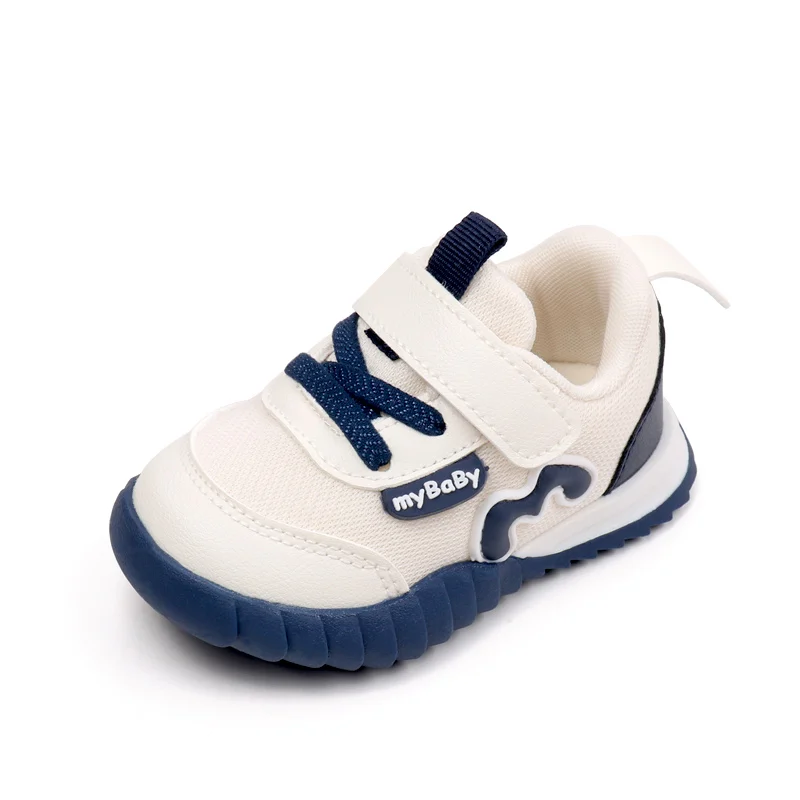 Spring and Autumn Mesh Surface Breathable Children's Shoes Casual White Sneaker