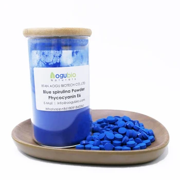 Natural Organic Blue Spirulina Powder E18 E6 Phycocyanin