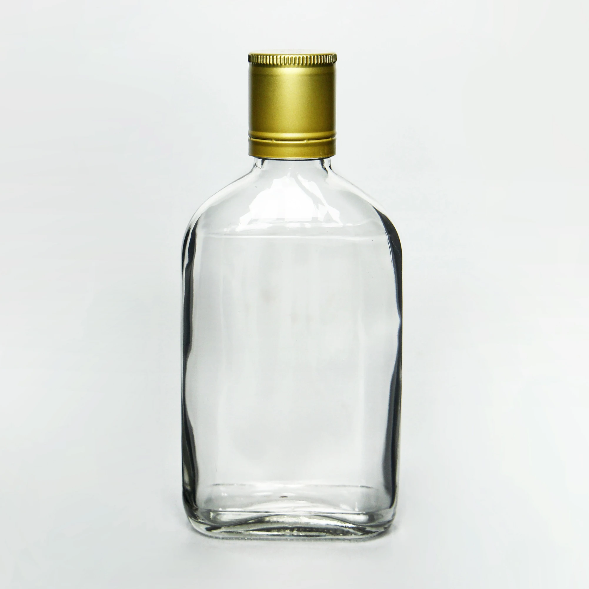 Custom Design 200ml Hip Flask Glass Bottles for Brewed Coffee Drinking
