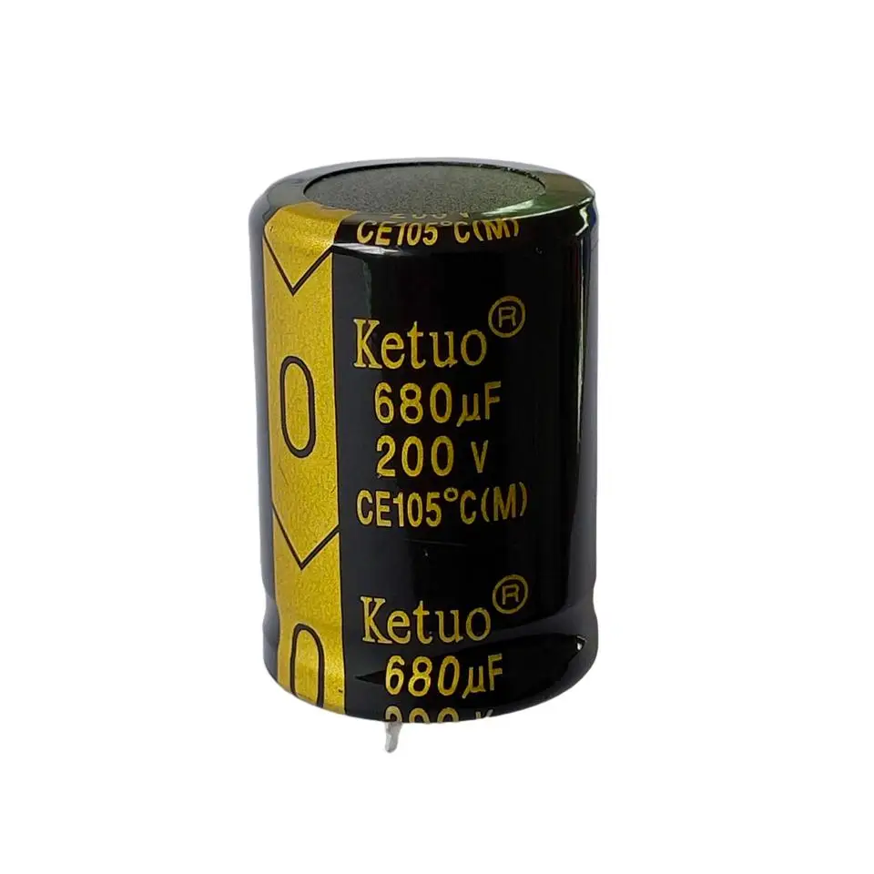 Niujiao Aluminum Electrolytic Capacitors 200v 680uf With 22*36mm Size