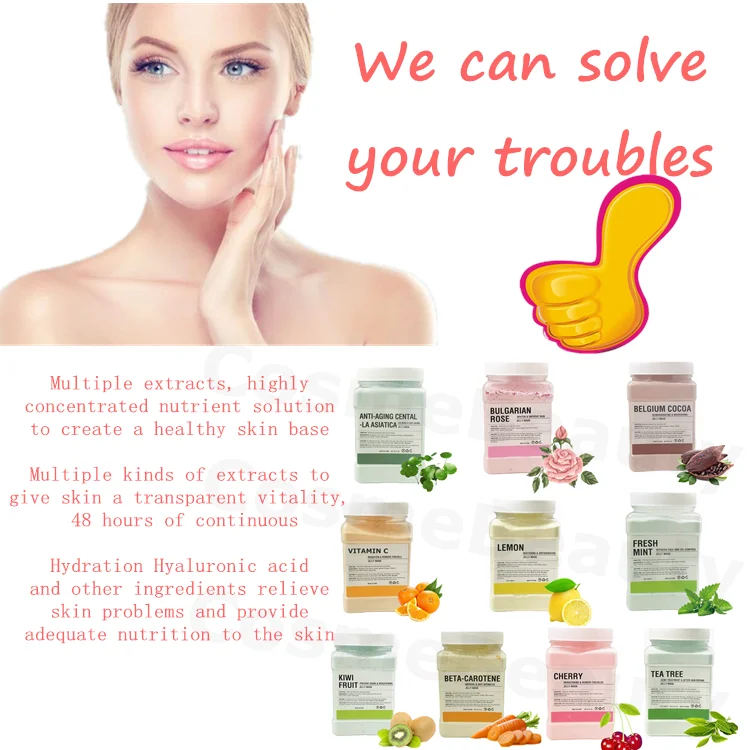 Hydrojelly Powder Oem Available Lemon / Ha Hydro Jelly Mask Powder Peel